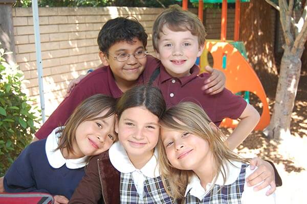 Students at our private school in Mountain View, CA